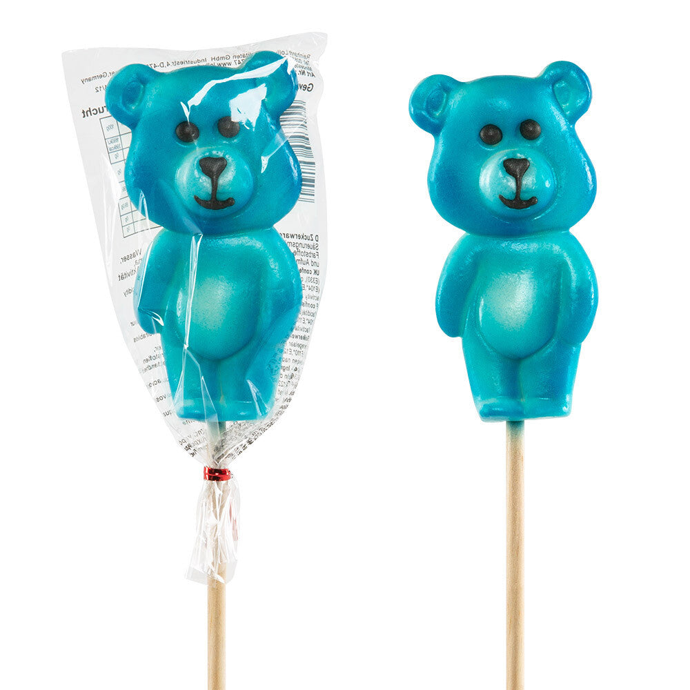 🌟 Bunte Fruchtexplosion: Entdecke unsere Happy Bear Lollys 1 x 60g in vier köstlichen Farben! 🍭🎉