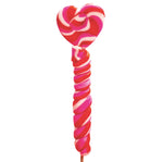 🍓🌀 Hol dir die fruchtige Freude: Unser Twister Herz Lolly Erdbeere bringt Farbe in deinen Tag! 🍭💖80g