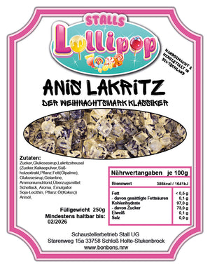 Anis-Lakritz-Bonbons