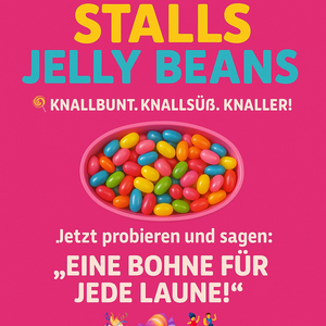 Stalls Jelly Beans – Knallbunt. Knallsüß. Knaller!