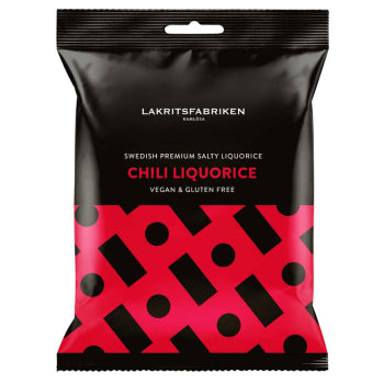 Lakritsfabriken Chili Salty Liqourice - Scharfes Premiumlakritz