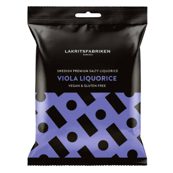 Lakritsfabriken Salty Liqourice Viola- Premiumlakritz mit Veilchengeschmack