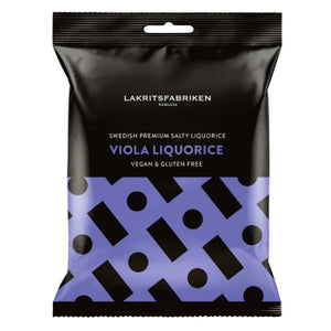 Lakritsfabriken Salty Liqourice Viola- Premiumlakritz mit Veilchengeschmack