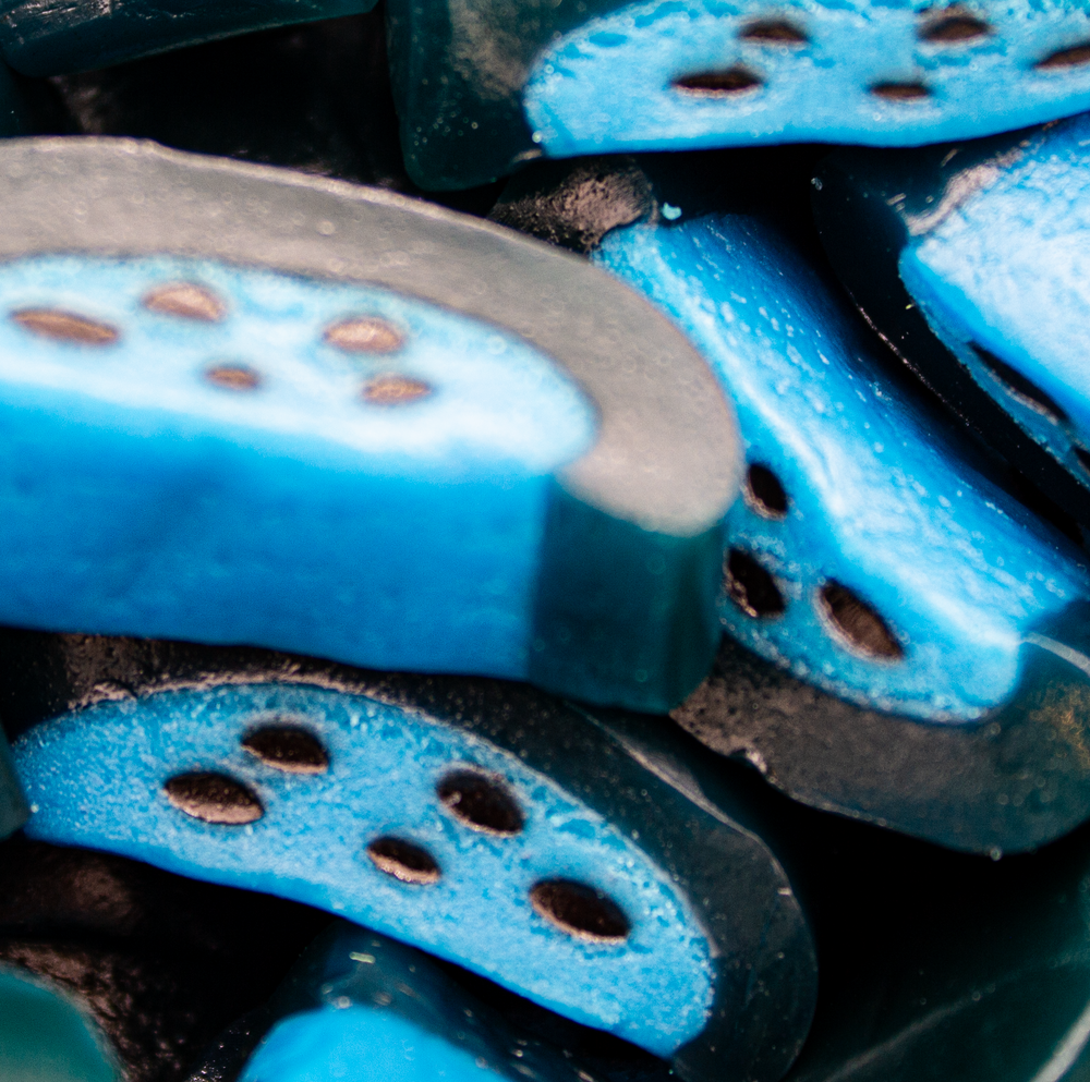 Blue Raspberry Fruchtgummis 250g