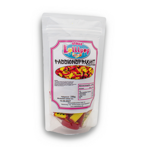 Passionsfrucht Fruchtgummis 🥝🍍🍎🥭🍏250g pure Exotic nach Hause holen