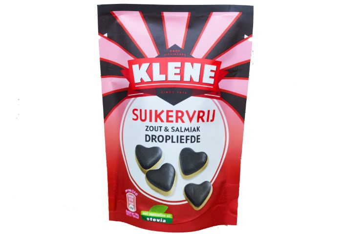 Klene Dropliefde 85g: Soft ammonia salt licorice for real connoisseurs 