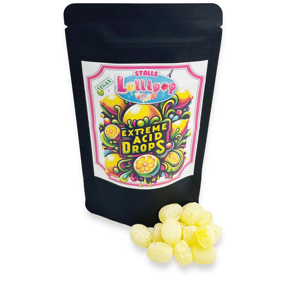 Acid Drops Lemon - An explosion of flavor that will make your tongue dance