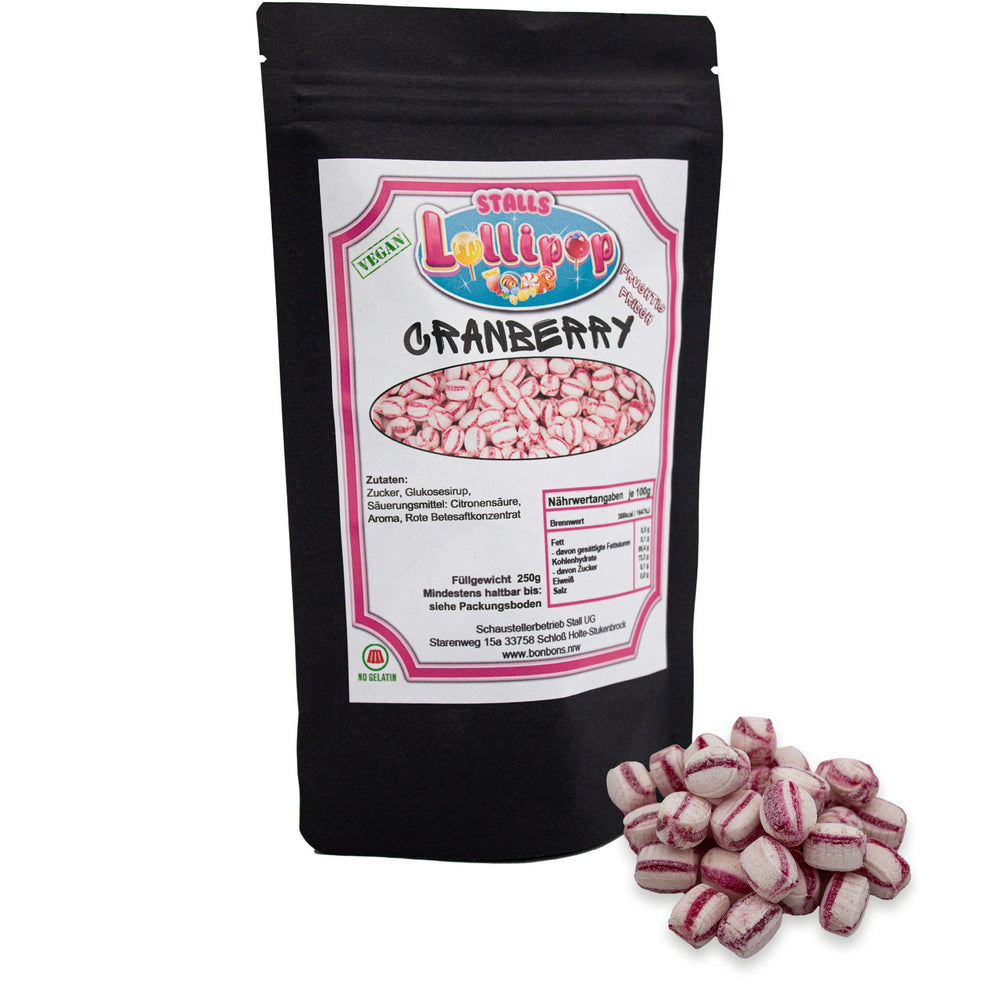 Cranberry candies