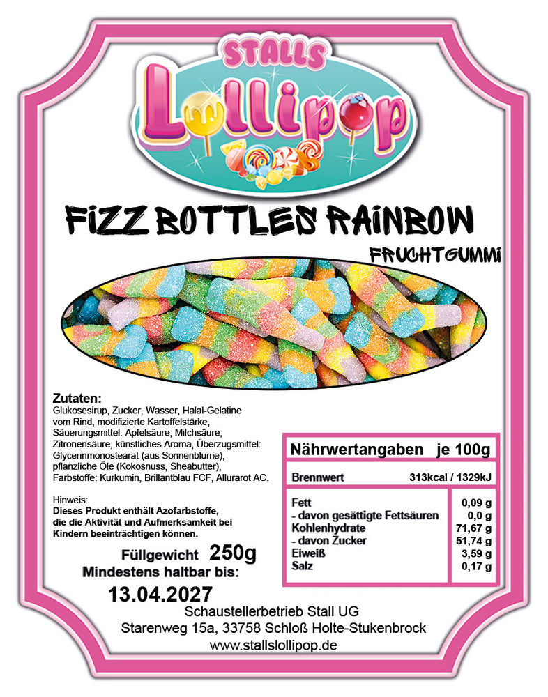 🌈⚡ Fizz Bottles Rainbow