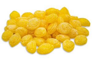 🍋 Spritzig, sauer, sensationell: Hol dir jetzt unsere veganen Zitronen-Bonbons mit Brausekern!