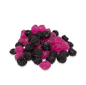 Raspberries and blackberries sugar-free