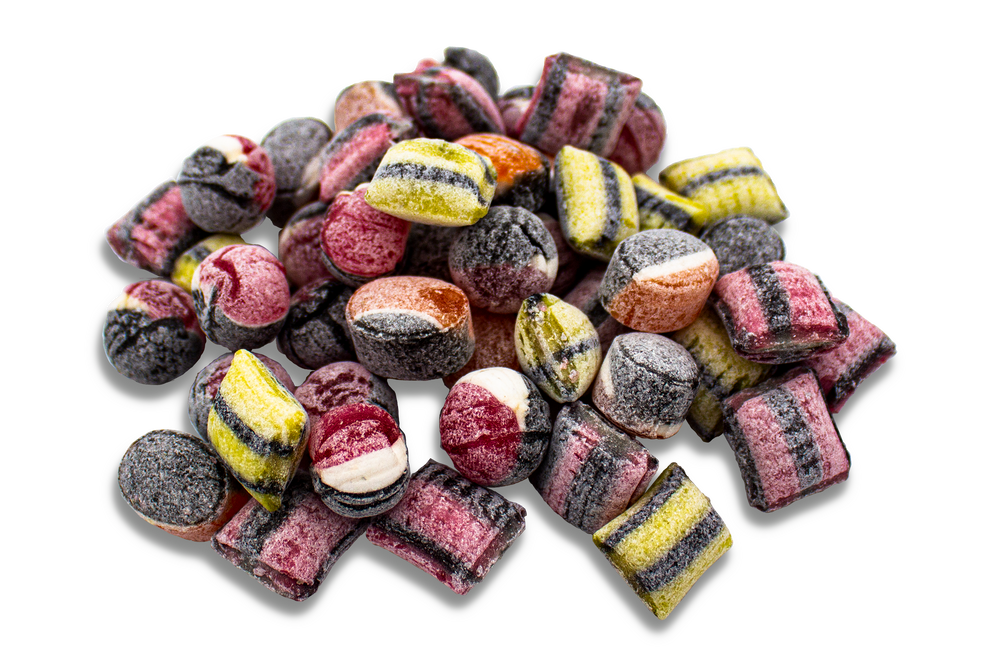 🍒🍊🍓🍋🍬 Welcome to the colorful world of our fruit licorice candies! 🌈