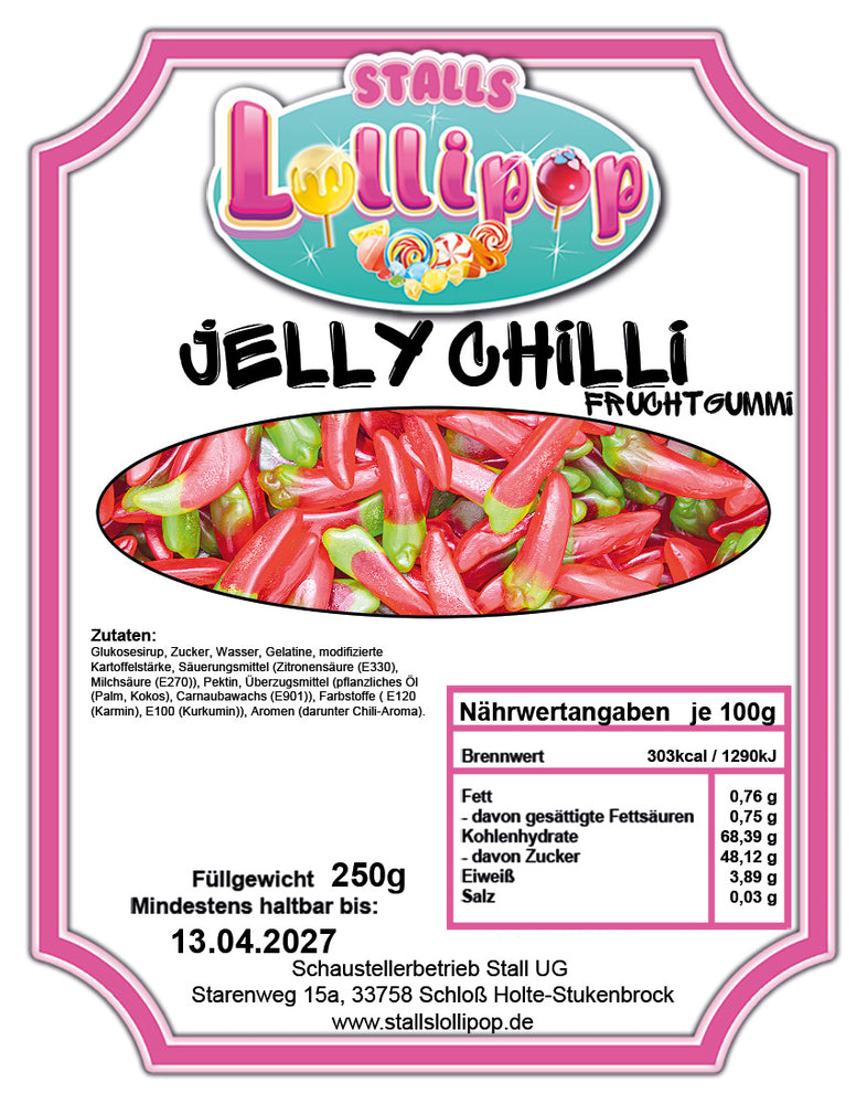 🌶️🍬 Jelly Chilli – Die scharfe Versuchung!