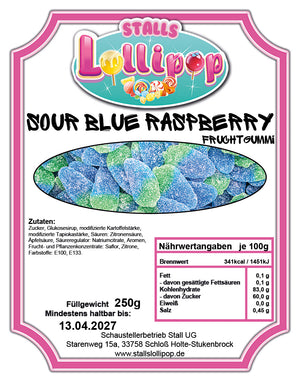 Sour blue raspberry