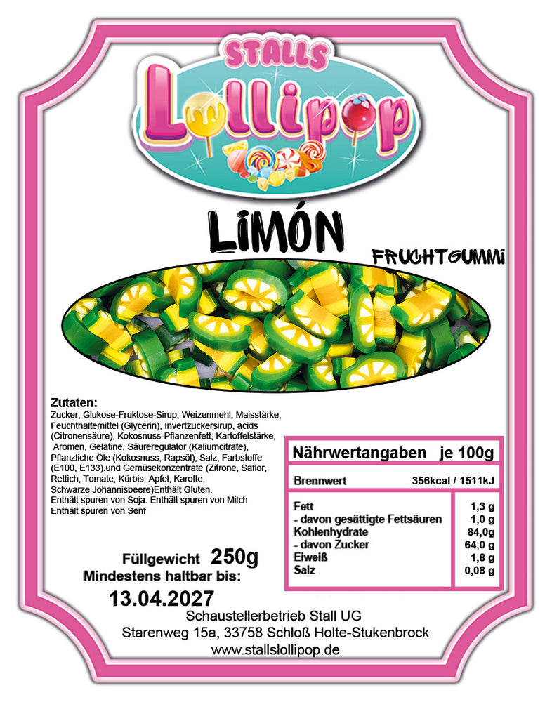 🍋 LIMÓN – DER EXTREM LIMONIGE FRUCHTGUMMI! 🍬