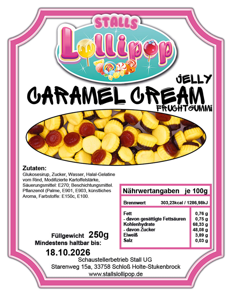 🍯 Caramel Creamy Jellys – Zuckersüße Schleckerei mit Suchtfaktor! 🍬