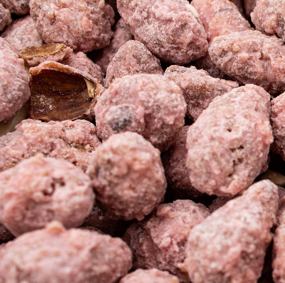 🍓 Erdbeer-Schoko-Mandeln – Knackig, fruchtig, zum Verlieben! 💖