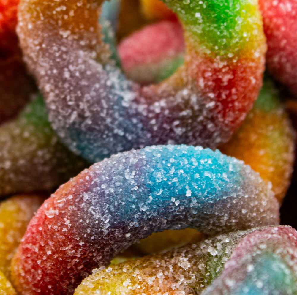 🌈 Sour Rainbow Rings – Bunter Spaß mit Zuckerschock! 😝