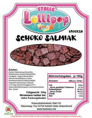 Schoko-Salmiak Bonbons 250g