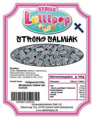 Strong salmiak - Finnish specialty