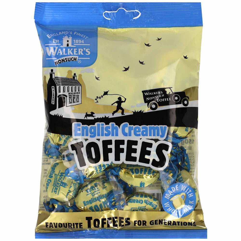 Walkers English Creamy Toffees -150g